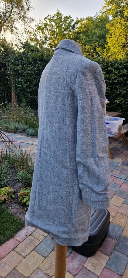 XS - H&M blazer met 3/4 mouw grijs (1025bak) - Afbeelding 6