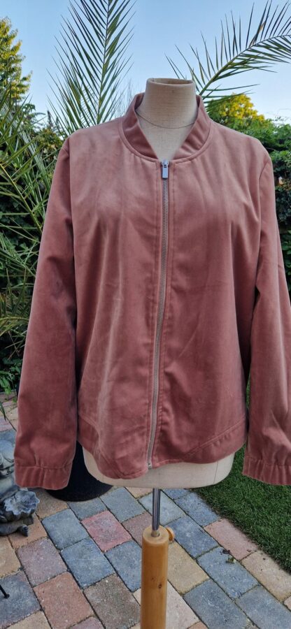 L - Vero Moda velours jasje roze (1025bak) - Afbeelding 2