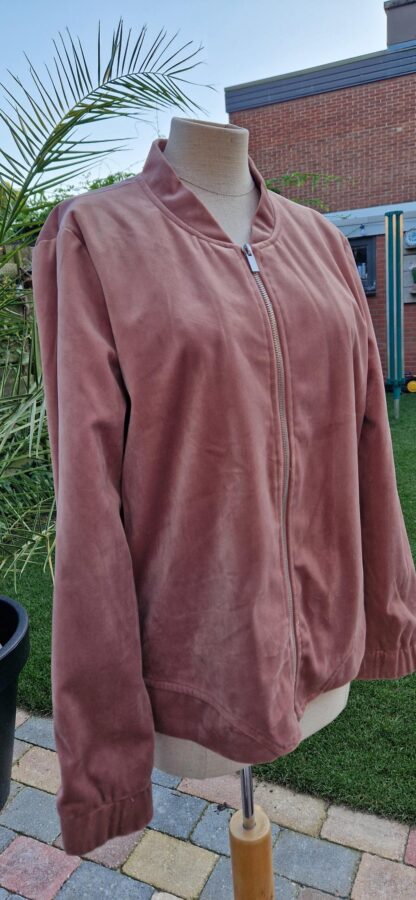 L - Vero Moda velours jasje roze (1025bak)