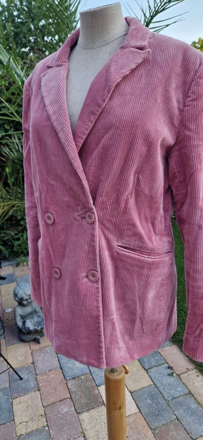 40 - Steps blazer rib roze (1025bak) - Afbeelding 3
