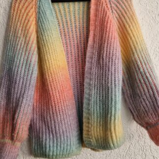 One size - Ambika pastelkleurig vest (1025did)