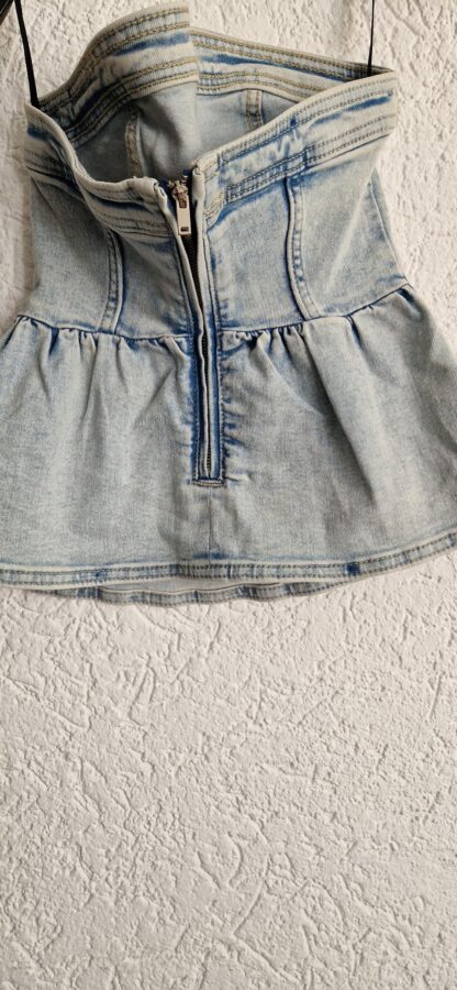 XXS - Divided jeans top strapless (1025did5) - Afbeelding 4