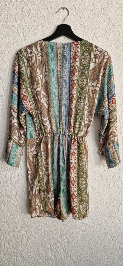 XS - Zara playsuit lange mouw print (1025did5) - Afbeelding 7