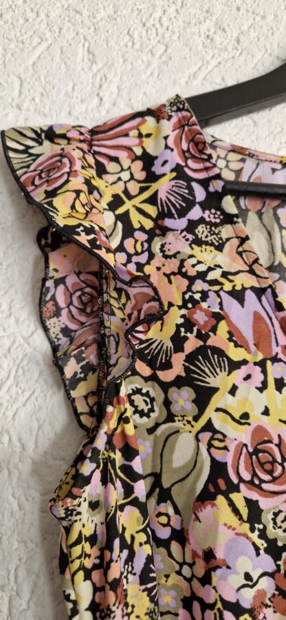 38 - Only jurk bloemen met ceintuur (1025did5) - Afbeelding 5