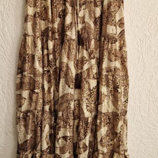 36 40 - Purple Queen rok bruinbeige goud (1025did5)