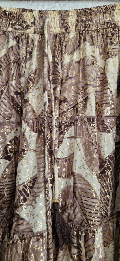 36 40 - Purple Queen rok bruinbeige goud (1025did5) - Afbeelding 3