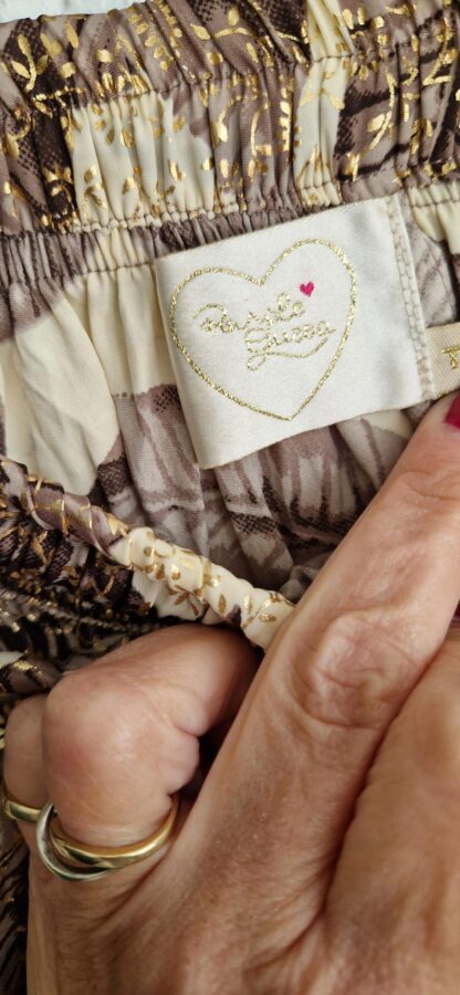 36 40 - Purple Queen rok bruinbeige goud (1025did5) - Afbeelding 6