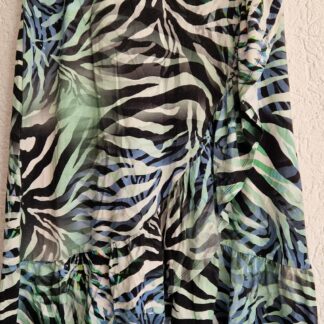 S - Geisha rok kleurtjes groen (1025did5)