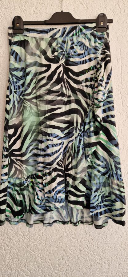 S - Geisha rok kleurtjes groen (1025did5)