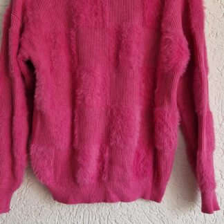 M - Roze trui met zachte vlakken (1025vi)