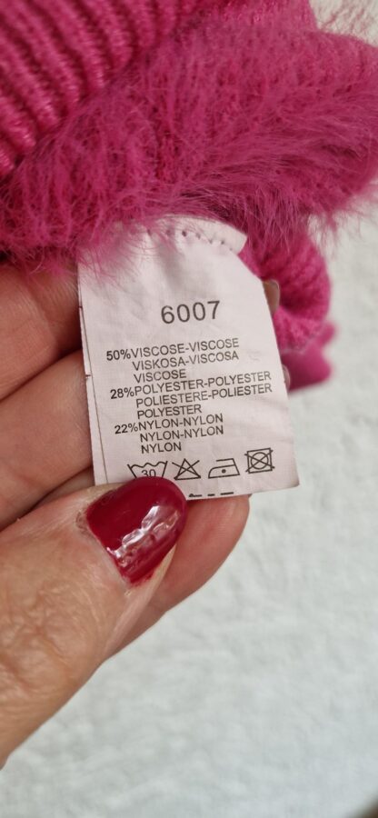 M - Roze trui met zachte vlakken (1025vi) - Afbeelding 5
