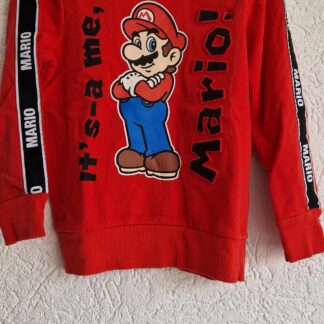 122 - Super Mario sweater rood (1025jac)
