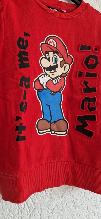 122 - Super Mario sweater rood (1025jac) - Afbeelding 3
