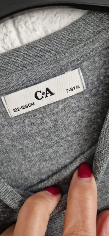 122 - C&A thermoshirt grijs (1025jac) - Afbeelding 3