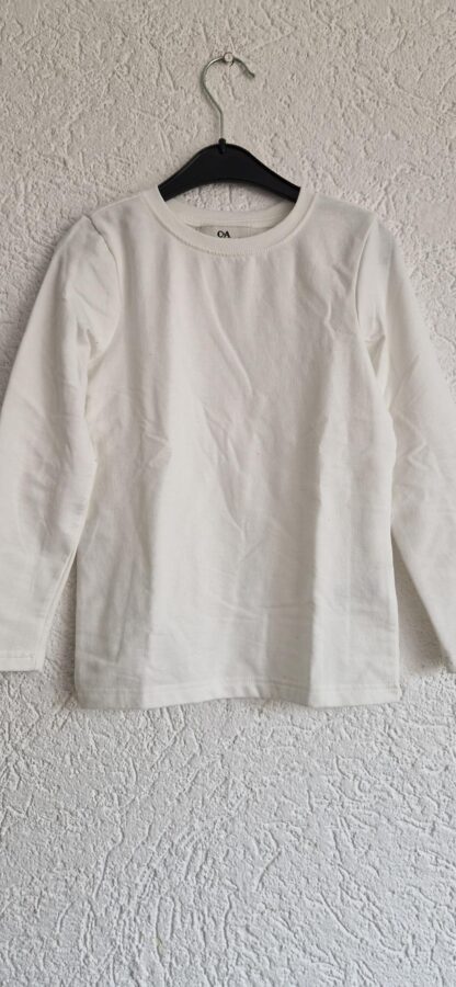 122 128 - C&A thermo shirt wit (1025jac) - Afbeelding 2
