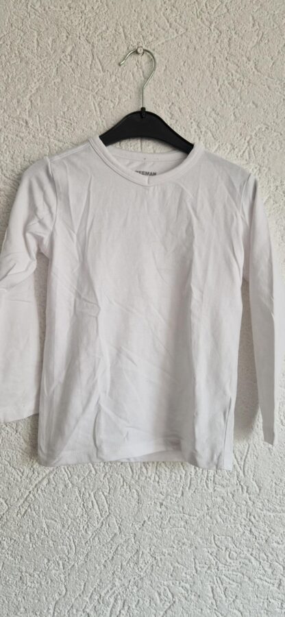 110 116 - Zeeman basic wit shirt (1025jac)