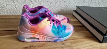 34 - Skechers kleurtjes roze blauw pastels (1025jac)