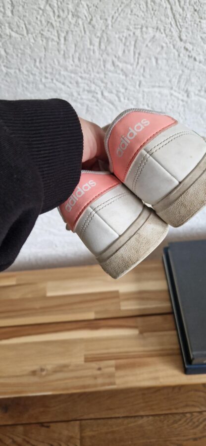 33 - Adidas sneakers pastel wit (1025jac) - Afbeelding 4