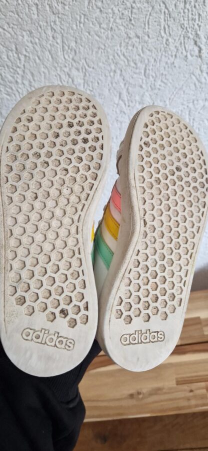 33 - Adidas sneakers pastel wit (1025jac) - Afbeelding 5