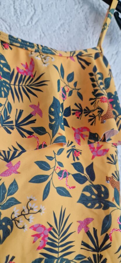 134 140 - Hema badpak geel print (1025jac) - Afbeelding 3