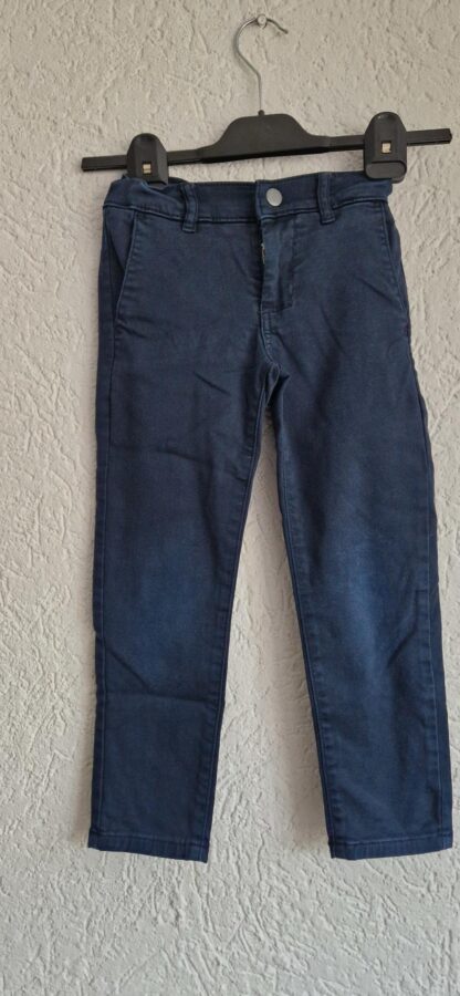 116 - WE pantalon marineblauw slimfit (1025jac)