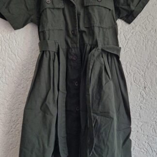 134 140 - Beekse Bergen jurkje groen (1025jac)