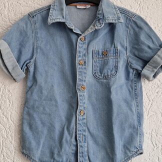 110 - Prenatal denim blouse blauw (1025jac)