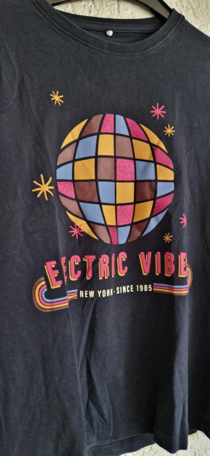 134 140 - Name It shirt electric vibes (1025jac) - Afbeelding 3