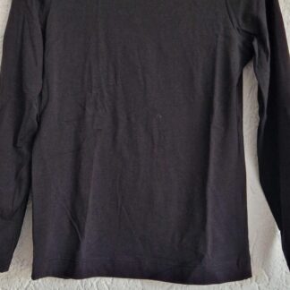 122 128 - Hema basic shirt zwart (1025jac)