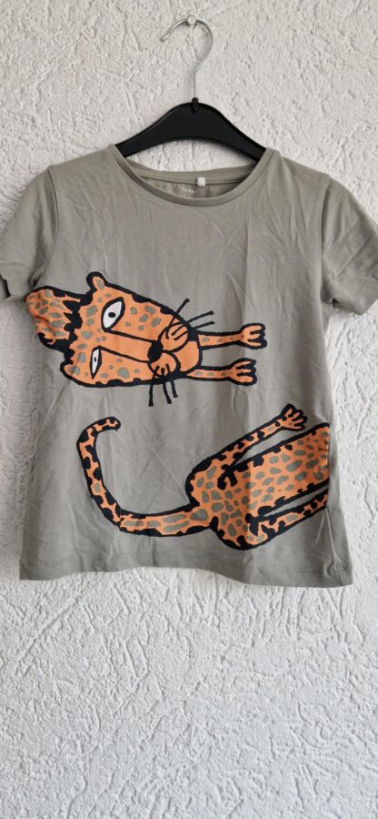 110 - Name It shirt khaki animal (1025jac)