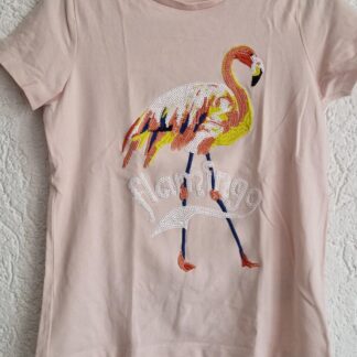 122 128 - Name It shirt flamingo (1025jac)