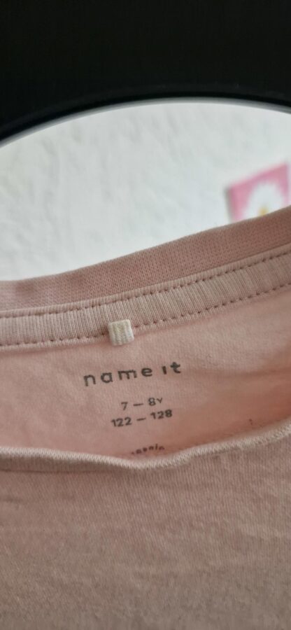 122 128 - Name It shirt flamingo (1025jac) - Afbeelding 4