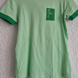 122 128 - Europe Kids shirt groen cap (1025jac)