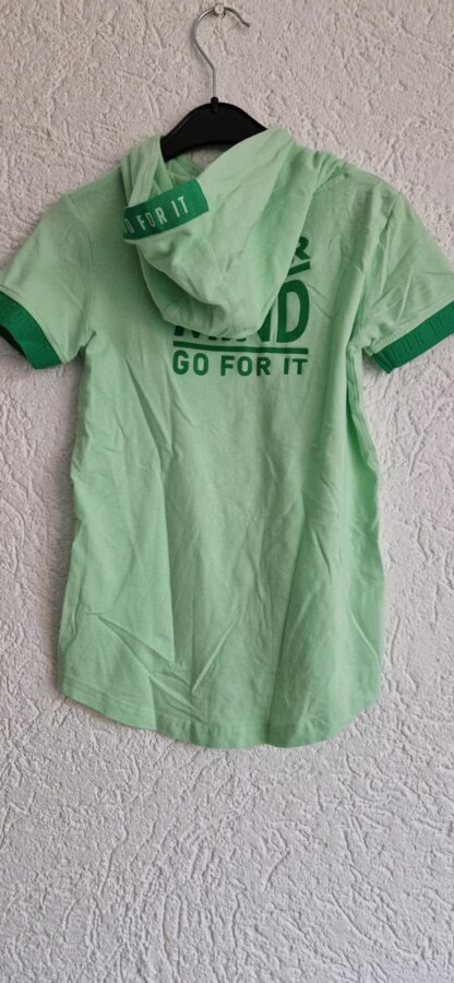 122 128 - Europe Kids shirt groen cap (1025jac) - Afbeelding 5