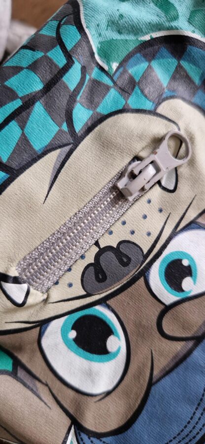 116 122 - Unlocked shirt grappige print (1025jac) - Afbeelding 4