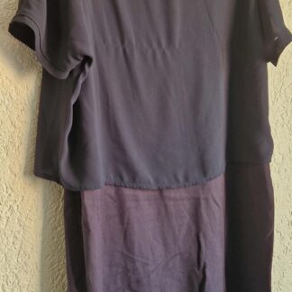 44 - 's Oliver jurk blauw met vaste top (1125am)