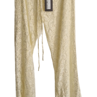 34 en groter - Ego broek kant roomkleur nieuw (1125did1)