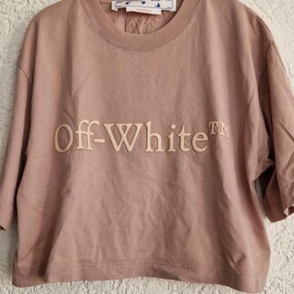 XS - Off-White shirt room rozig als nieuw (1125did1)