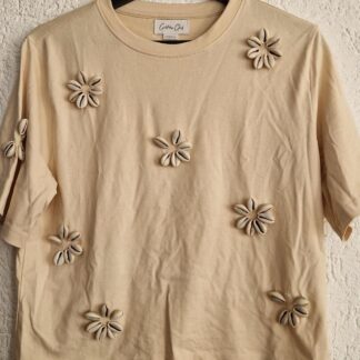 XS - Cotton Club schelpen shirt als nieuw (1125did1)