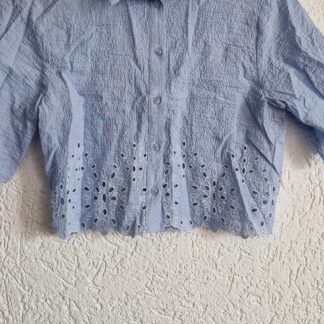 XS - Zara blousje blauw (1125did1)