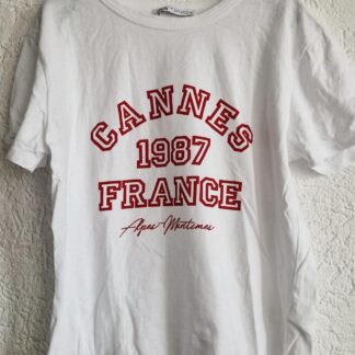 S - Zara shirt wit Cannes (1125did1)