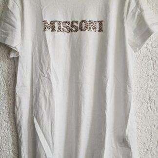 158 - Missoni wit shirt met glitter (1125did1)