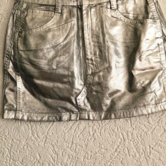 XS - Bershka minirok zilver (1125did1)