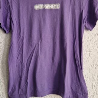 152 - Off-white paars shirt print (1125did2)