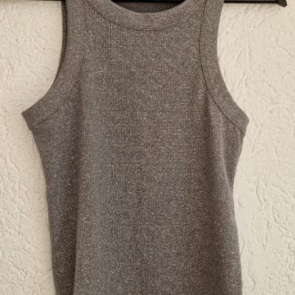 M - Mango top zilveren glitter (1125did3)