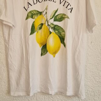 M - Sewn with love Italy shirt citroen (1125did3)