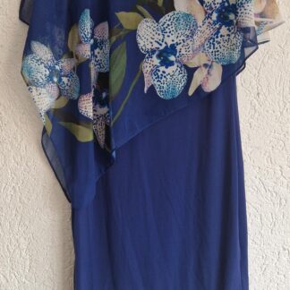 36 38 - Bodyflirt jurk blauw (1125nat)