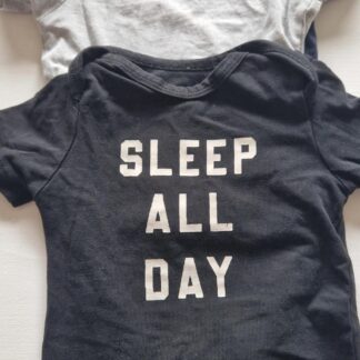 074 80 - Hema rompers korte mw 3 stuks (1125gro)