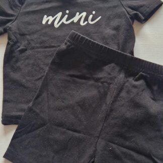 074 - Cozy Club setje mini zwart (1125gro)