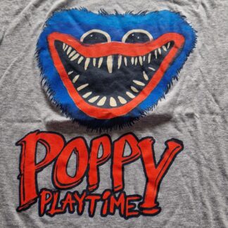 140 - Poppy playtime shirt grijs (1125gro)